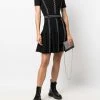 Alexander McQueen embroidered shift knit dress