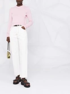 Alexander McQueen round neck cashmere jumper