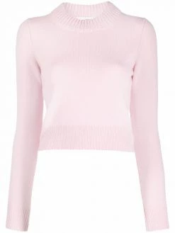 Alexander McQueen round neck cashmere jumper