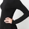 Alexander McQueen curved-hem knitted cashmere dress