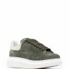 Alexander McQueen Oversized suede sneakers
