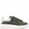 Alexander McQueen Oversized suede sneakers