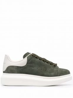 Alexander McQueen Oversized suede sneakers