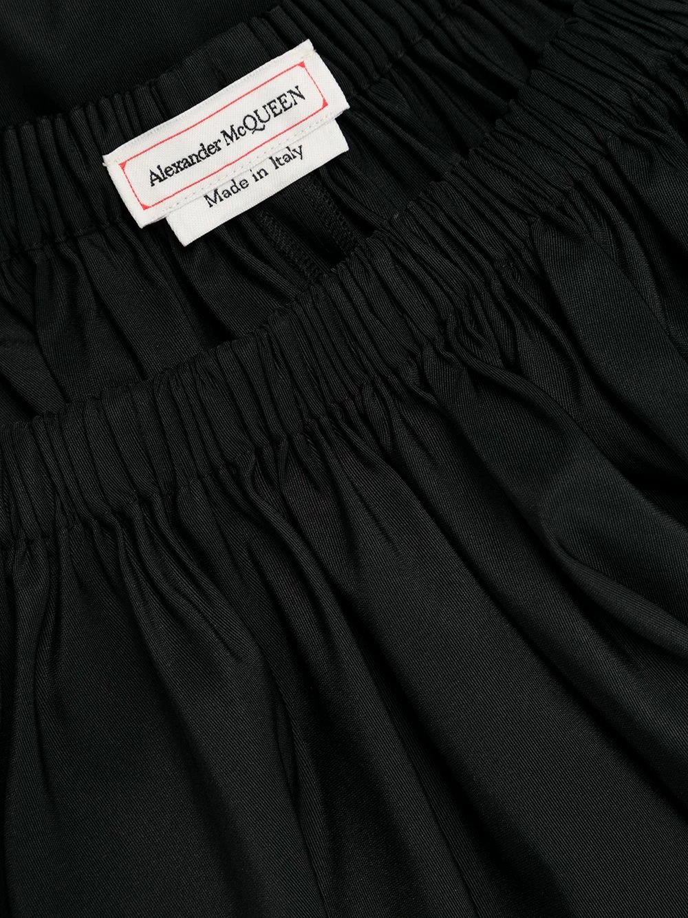 Alexander McQueen Gathered detail puff sleeve dress 6 Alexander McQueen gathered-detail puff-sleeve dress