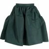 Alexander McQueen gathered-detail flared skirt