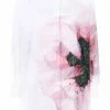 Alexander McQueen abstract print collarless shirt