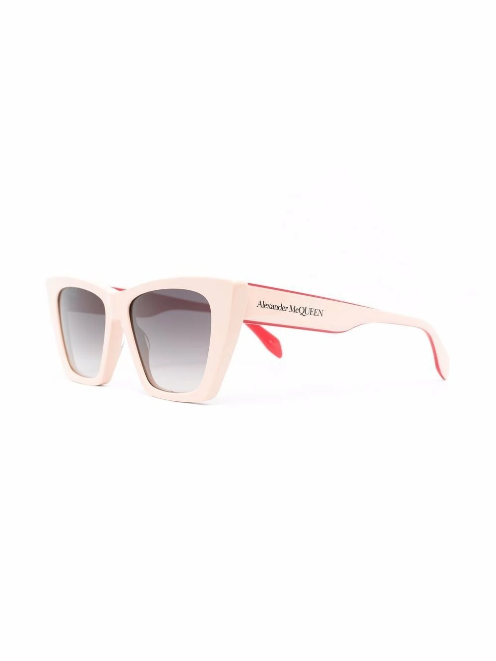 Alexander McQueen Two tone cat eye sunglasses 2 Alexander McQueen two-tone cat-eye sunglasses