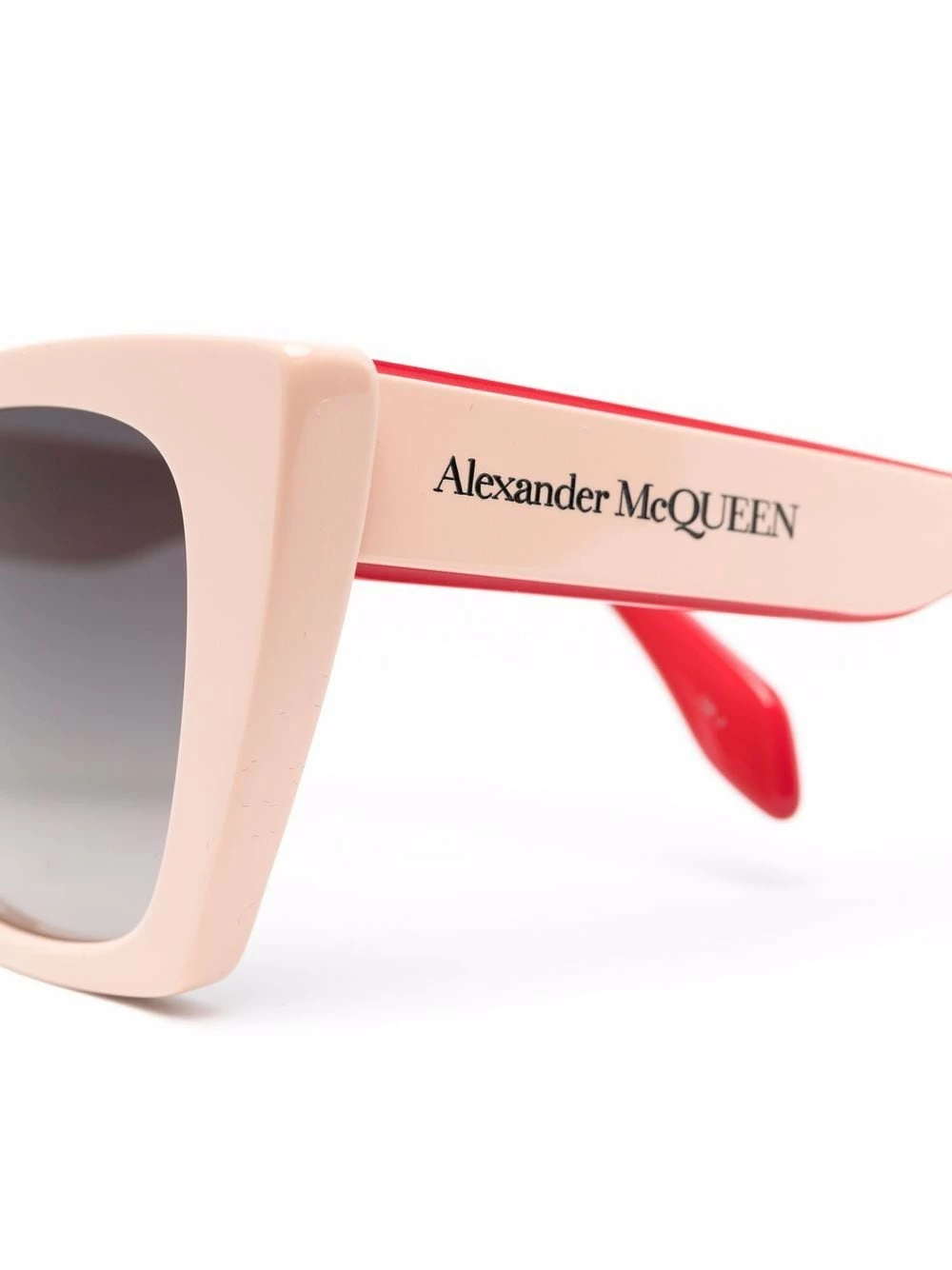 Alexander McQueen Two tone cat eye sunglasses 3 Alexander McQueen two-tone cat-eye sunglasses