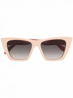 Alexander McQueen two-tone cat-eye sunglasses