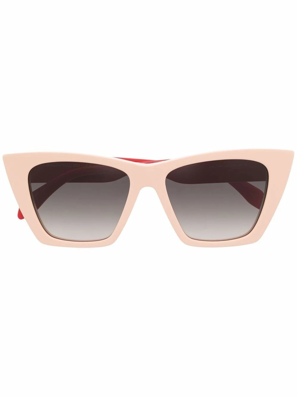 Alexander McQueen Two tone cat eye sunglasses 1 Alexander McQueen two-tone cat-eye sunglasses