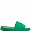 Alexander McQueen logo-embossed slides