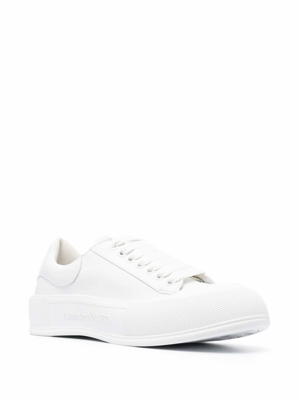 Alexander McQueen Logo print low top sneakers 2 Alexander McQueen logo-print low-top sneakers