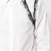 Alexander McQueen abstract-print long-sleeve shirt