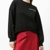 Alexander McQueen corset-back sweatshirt