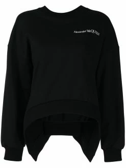 Alexander McQueen corset-back sweatshirt