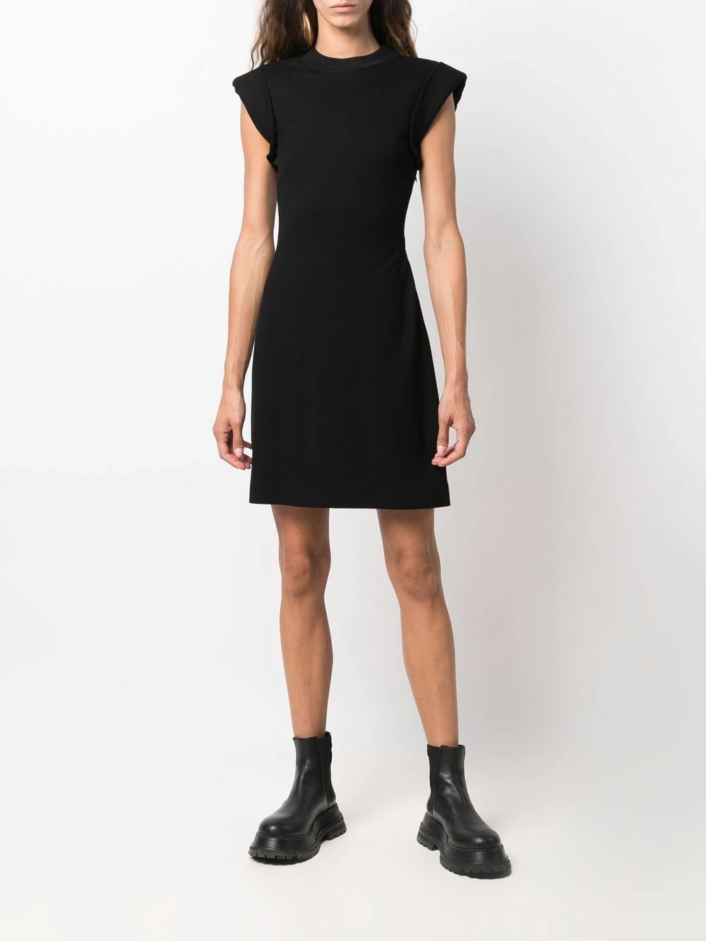 Alexander McQueen Logo print sleeveless dress 3 Alexander McQueen logo-print sleeveless dress