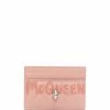 Alexander McQueen quilted logo cardholder