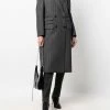 Alexander McQueen Vertical striped double breasted coat 8 Alexander McQueen vertical-striped double-breasted coat