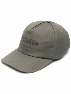 Alexander McQueen logo-printed cap