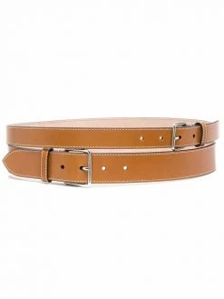 Alexander McQueen double wrap belt