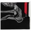 Alexander McQueen Skeleton logo-print scarf