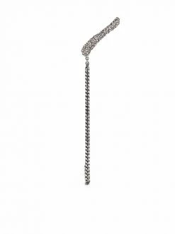 Alexander McQueen pave molten earcuff