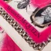 Alexander McQueen logo-print detail scarf