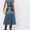 Alexander McQueen pieced and reconstructed midi dress