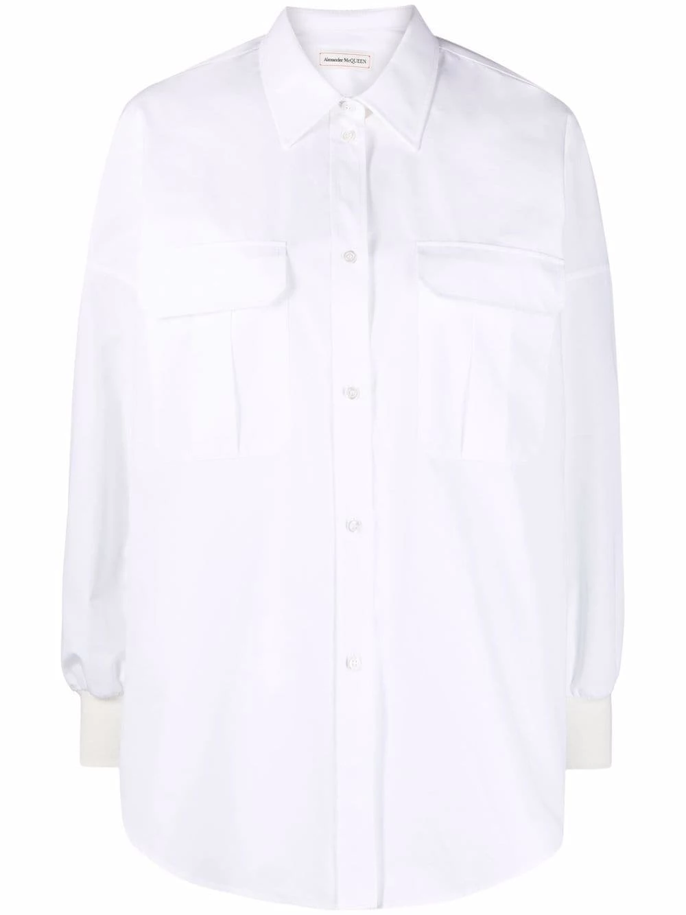 Alexander McQueen Long sleeve button up shirt 1 Alexander McQueen long-sleeve button-up shirt
