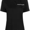 Alexander McQueen rear-tie logo T-shirt