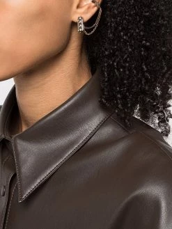 Alexander McQueen chain-link detail earrings