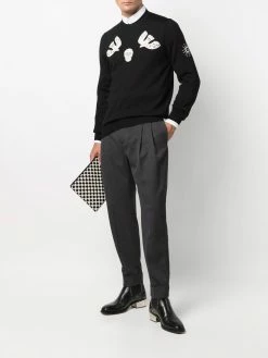 Alexander McQueen pleat-detail tapered trousers