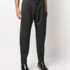 Alexander McQueen pleat-detail tapered trousers