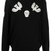 Alexander McQueen skull-print jumper