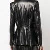 Alexander McQueen zip-detail leather jacket