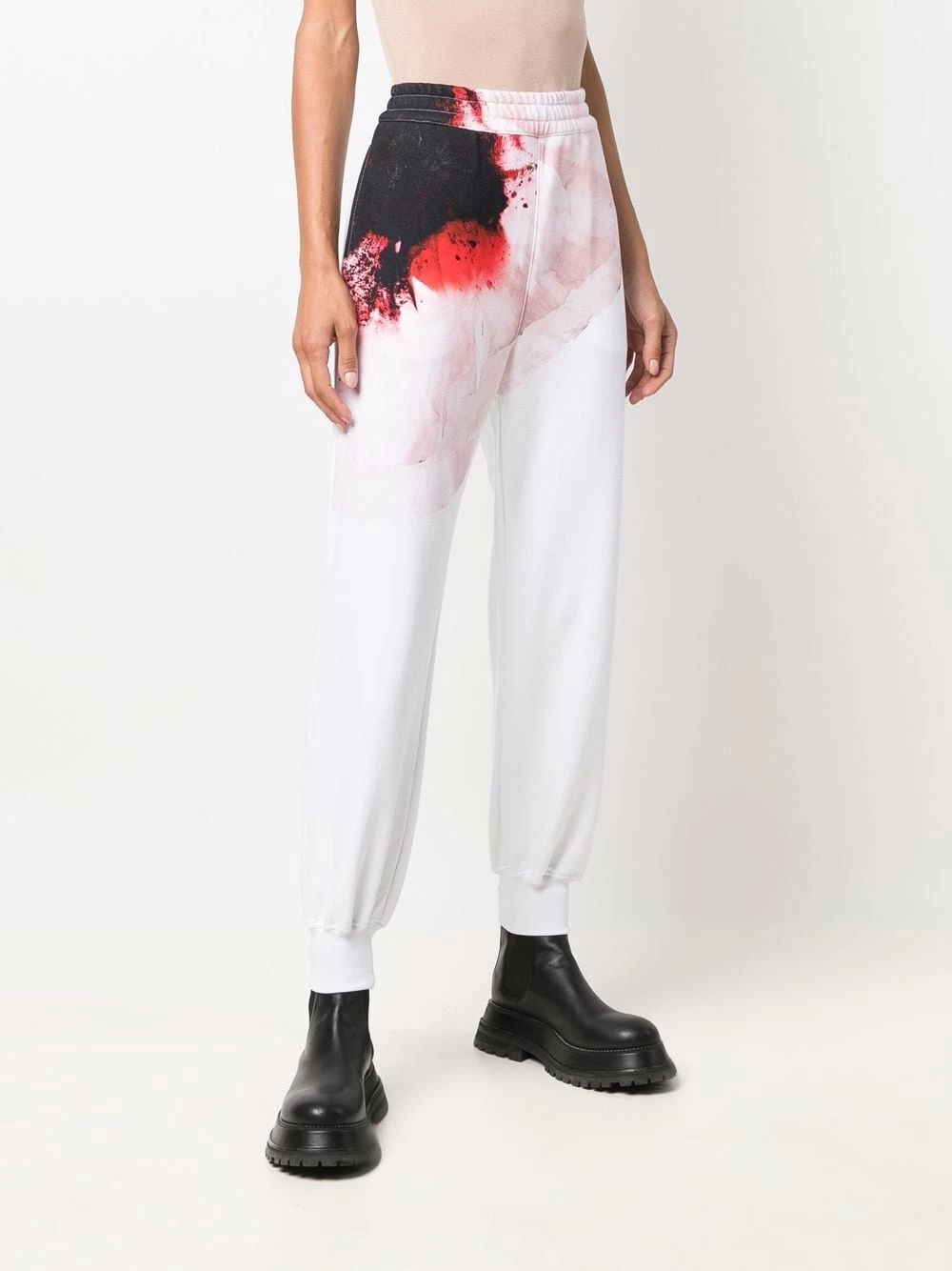 Alexander McQueen Anemome print track pants 3 Alexander McQueen Anemome-print track pants