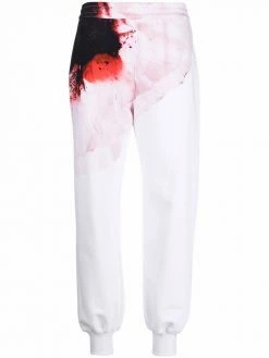 Alexander McQueen Anemome-print track pants