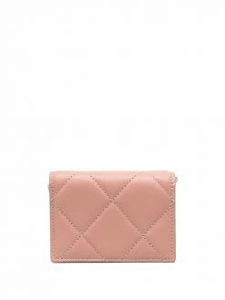 Alexander McQueen skull-logo print leather wallet