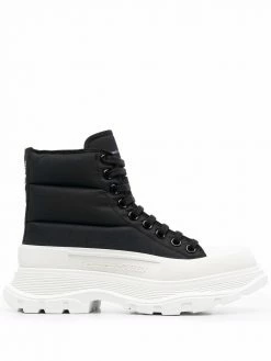 Alexander McQueen Tread Slick padded lace-up sneakers