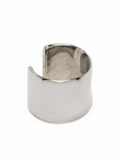 Alexander McQueen logo-engraved ear cuff