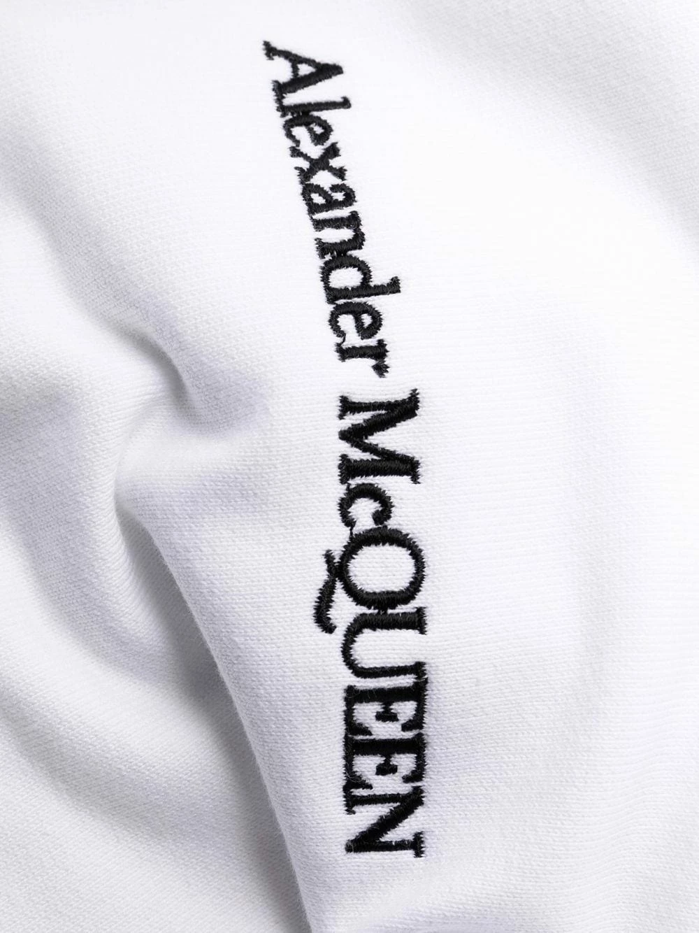 Alexander McQueen Corset back logo sweatshirt 8 Alexander McQueen corset-back logo sweatshirt