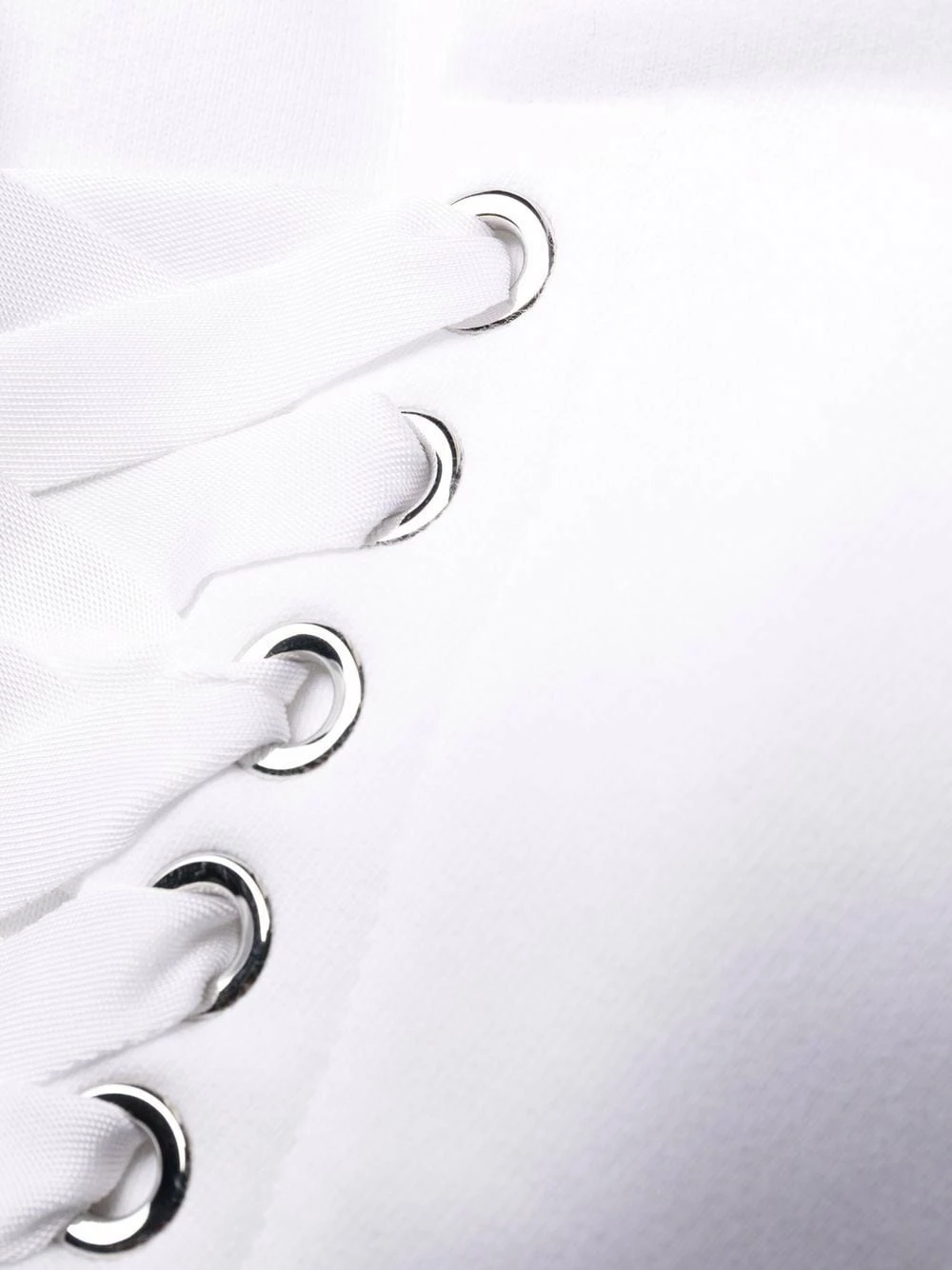 Alexander McQueen Corset back logo sweatshirt 7 Alexander McQueen corset-back logo sweatshirt