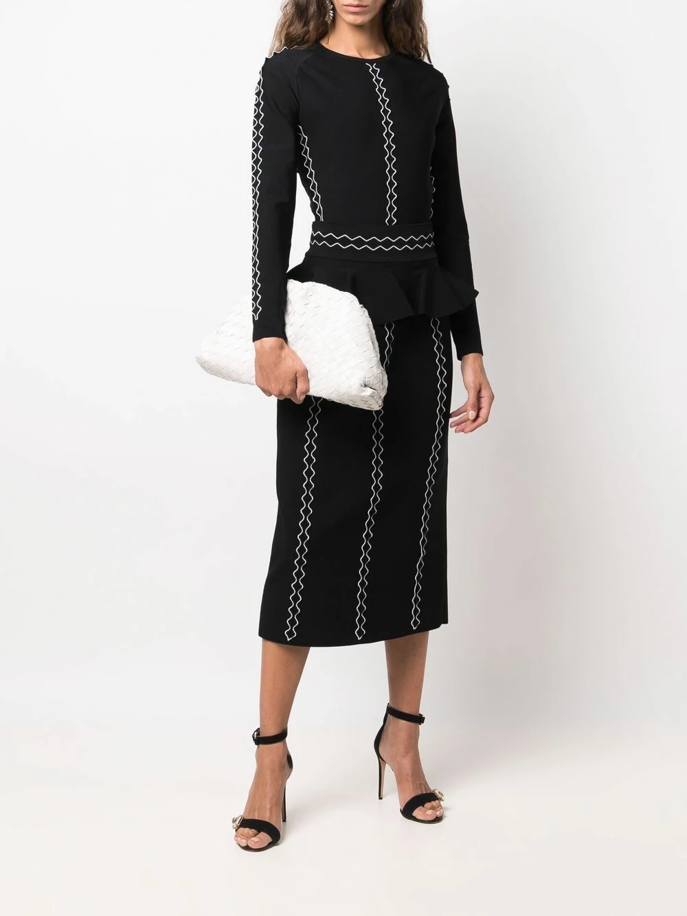 Alexander McQueen Knitted embroidered blouse 2 Alexander McQueen knitted embroidered blouse