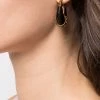 Alexander McQueen Two tone hoop earrings 4 Alexander McQueen two-tone hoop earrings