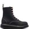 Alexander McQueen chunky sole combat boots