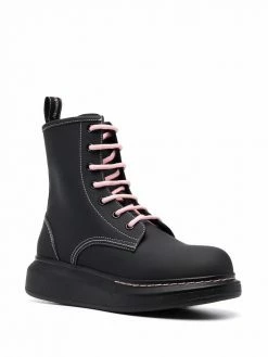 Alexander McQueen chunky sole combat boots