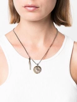 Alexander McQueen medium molten necklace