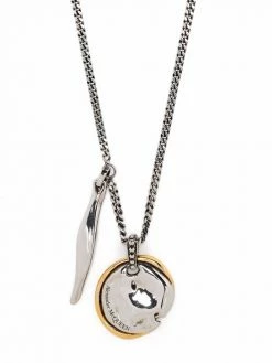 Alexander McQueen medium molten necklace