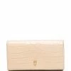 Alexander McQueen crocodile-embossed effect wallet