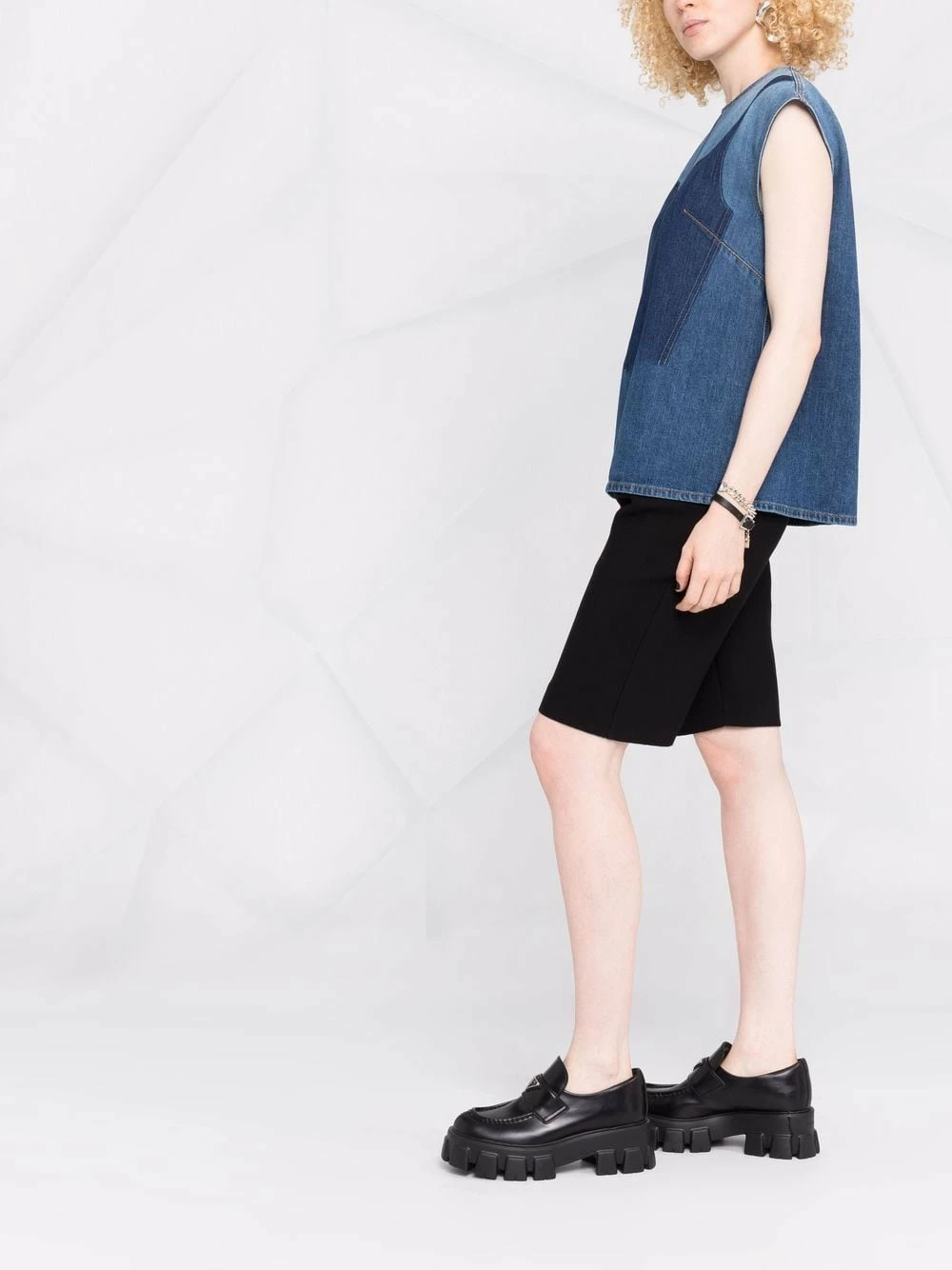 Alexander McQueen Sleeveless denim top 6 Alexander McQueen sleeveless denim top